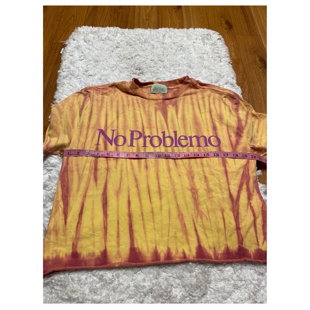 ARIES NO PROBLEMO TIE DYE T-SHIRT - Picture 4 of 12